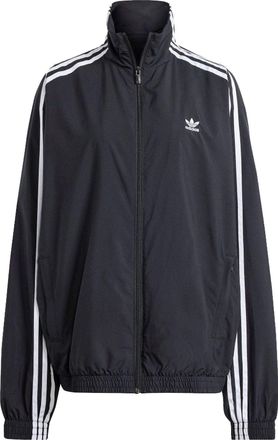 adidas Original Adilenium Oversize Track Top Asia Sizing Black Whtie IV9339