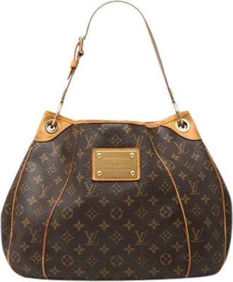 Louis Vuitton Pre-owned Galliera PM - Dames - Vintage Schoudertas - Bruin - ONE Size - Leer - Vintage