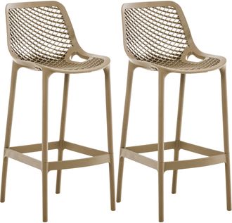 Clp Clp - Set De 2 Taburetes Outdoor Air Barro