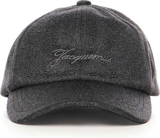 Jacquemus Cashmere Baseball Cap