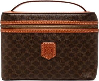 Celine Pre-owned Vanity Bag - Dames - Vintage Handtas - Bruin - ONE Size - Leer - Vintage