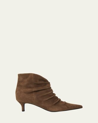 Reike Nen Slouchy Suede Ankle Booties