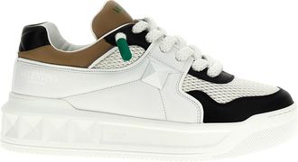 Valentino Garavani One Stud Xl Sneakers Bianco/Nero-Uomo