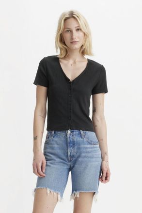 Levi's Camiseta Muse - Mujer - XL - Negro / Caviar