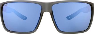 Costa RINCON II Blue Mirror Polarized Polycarbonate Square Mens Sunglasses 6S9121 912109 64