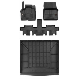 OEM Set Alfombrillas Goma 3d Renault Espace 4 2002-2014 Con