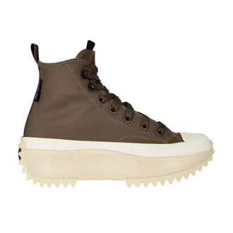 Converse CL Run Star Hike leren hoge sportschoenen voor dames (Truffelbruin)