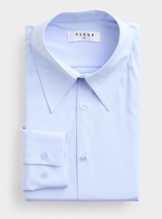 Le 31 Mens Long-point-collar shirt Standard fit Imported from Seoul