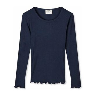 Mads Norgaard Parisian Night Blouse Model Troja - female - Mads N&oslash;rgaard - Long Sleeve T-Shirts - Blue - L - Tops