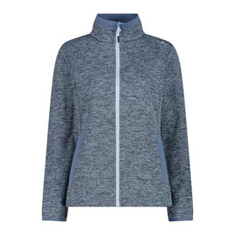F.lli Campagnolo Strickfleecejacke CMP, Damen, Gr. 34, space, Obermaterial: 100% Polyester. Futter: 85% Polyester, 15% Elasthan, Jacken Strickfleecejacke, sportlicher 