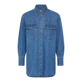 Inwear Dophinaiw Fitted - - Blouses & Shirts - Donna - Blu - 2XL