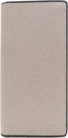 Louis Vuitton Taiga Gray Taiga Leather Long Wallet (Bi-Fold) (Pre-Owned)