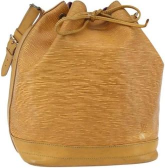 Louis Vuitton Pre-owned Bucket Bag - Dames - Vintage Tas - Bruin - ONE Size - Leer - Vintage