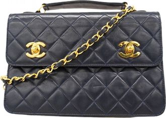 Chanel Leather Handbag (Pre-Owned)