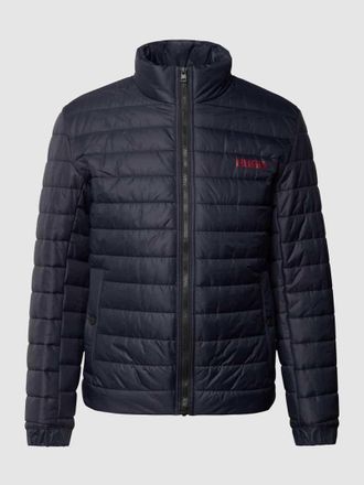 HUGO BOSS Steppjacke mit Stehkragen in Marine, Gr&ouml;&szlig;e S