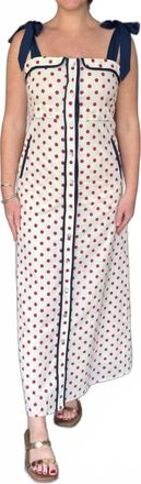 THML Clothing Americana Midi Dress In White