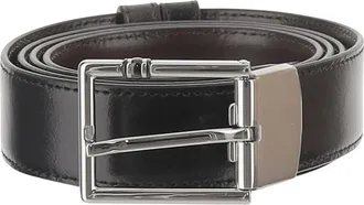 Montblanc Belts, male, Brown, Size: ONE SIZE 30 mm Reversible Belt with Rectangular Buckle