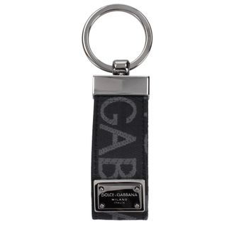 Dolce & Gabbana Schl&uuml;sselanh&auml;nger Mann Stoff Schwarz