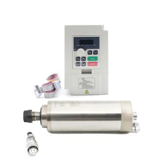 OEM Motor De Husillo Para Fresadora Cnc, Refrigerado Por Agua, De Alta Precisi&oacute;n, Con Variador De Frecuencia Rtm Incorporado, 220 V