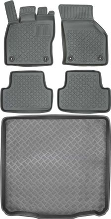 OEM Volkswagen Golf Vii Kombi De 2012 A 2020. Juego De Alfombrillas Para Coche Y Maletero