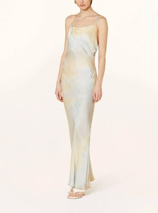 Sams&oslash;e & Sams&oslash;e Sahannan Dress In Light Yellow/blue Gray