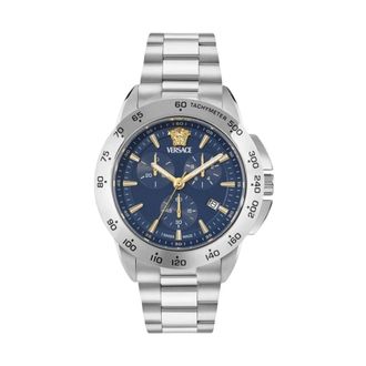 Versace V-Sport Chrono - Heren - Accessoires - Grijs - Maat: ONE Size
