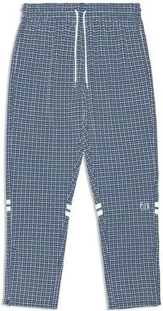 Sergio Tacchini Dallas Houndstooth Track Pant in Maritime Blue at Nordstrom, Size Xxx-Large