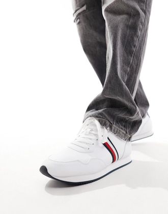 Tommy Hilfiger Core Low Runner - Sneakers bianche-Bianco