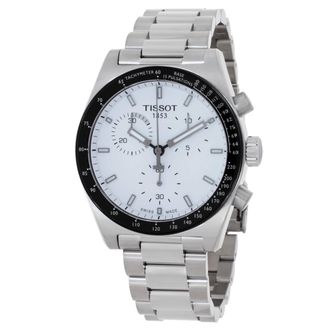 Tissot PR516 Chronograph Quartz White Dial Mens Watch T1494171101100