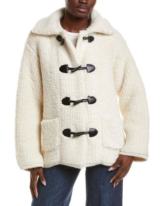 Naadam Naadam Alpaca & Wool-Blend Coat