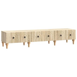 vidaXL Mueble De Tv Con Caj&oacute;n Roble Sonoma 147 X 34,5 X 30 Cm Vidaxl