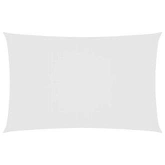 Berkfield Home Sunshade Sail Oxford Fabric Rectangular 6x8 m White