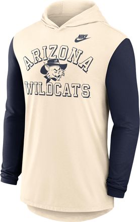 Nike Arizona Legacy Nike Mens Dri-FIT College Long-Sleeve Hooded T-Shirt in Brown | 01NB0C38UAV-S8Z