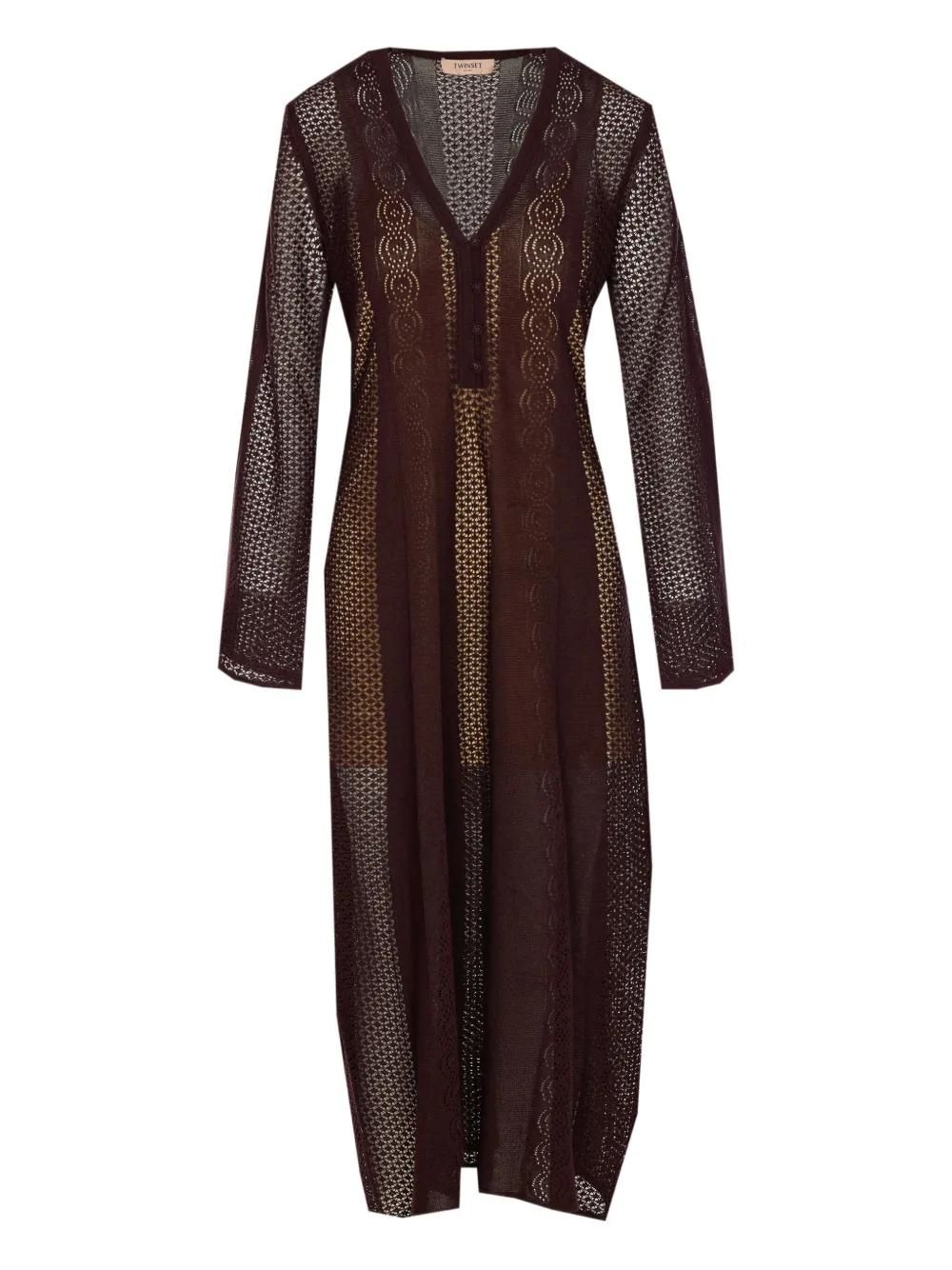 Twinset Pigiami E Vestaglie Donna Twinset Donna Bella Luxury 9127 Maglia E Cardigan Aperto