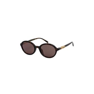 Gucci Zonnebrillen - Dames - Accessoires - Bruin - Maat: 52 MM