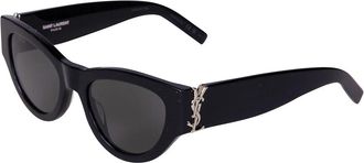 Saint Laurent SL M94 001 Zonnebril - Dames - Zonnebrillen - Zwart - ONE Size - Accessoires