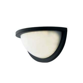 Netlighting Detroit Outdoor LED Aluminum Flush Wall Light Black IP54 4000K
