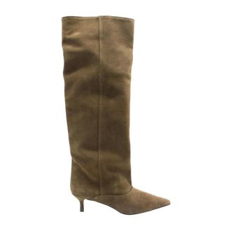 March23 Stivaletto con tacco Mullem - - Shoes - Donna - Verde - 37 EU