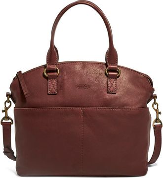 American Leather Co. Carrie Dome Satchel in Cordovan Smooth at Nordstrom Rack