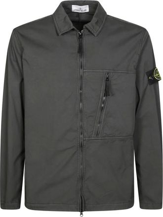 Stone Island Hombre, Chaquetas, Gris, Talla: M