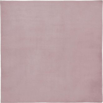 Beliani Tappeto Quadrato A Pelo Lungo Viola Chiaro 160 X 160 Cm In Finta Pelliccia Per Soggiorno E Studio Vantira
