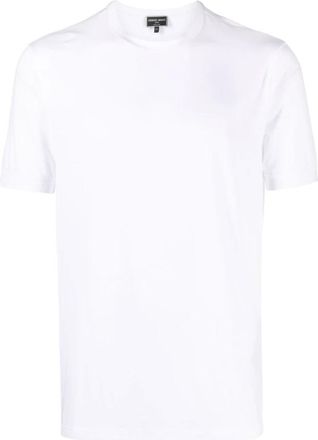 Giorgio Armani Hombre, Camisetas, Blanco, Talla: 4XL