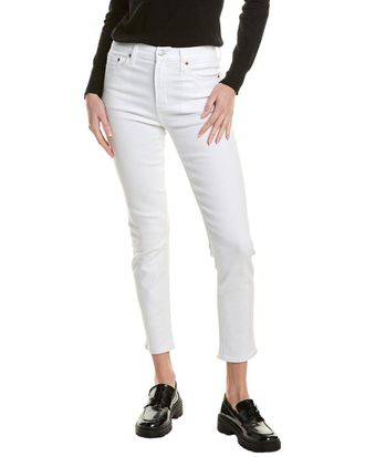 Pistola Denim Madi High-Rise White Modern Slim Jean