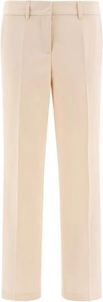 F.it Pantalones rectos - Trousers - Mujer - Rosa - 2XL