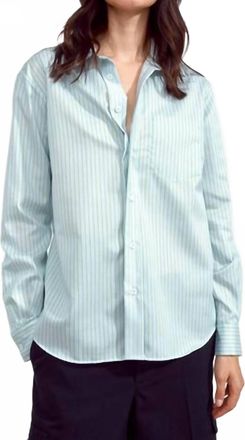 WE-AR4 Inside Out Shirt In Blue/green