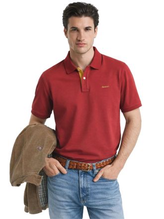 GANT | Heren piqu&eacute; poloshirt