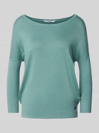 Zabaione Strickpullover mit U-Boot-Ausschnitt in Mint, Größe XXL