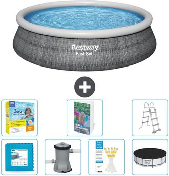 Bestway Piscina Bestway Fast Set Redonda - 457x107 Cm - 8-piezas S450