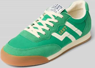 GANT Sneaker mit Label-Print Modell BAYLANA in Smaragd, Größe 38