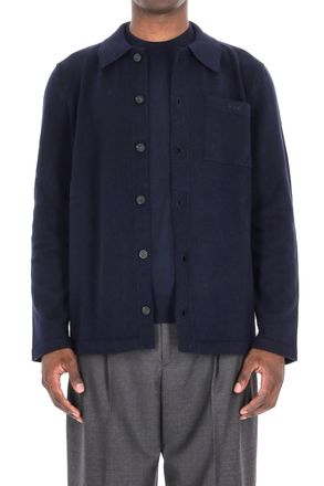 A.P.C. Wool Cardigan with Pocket